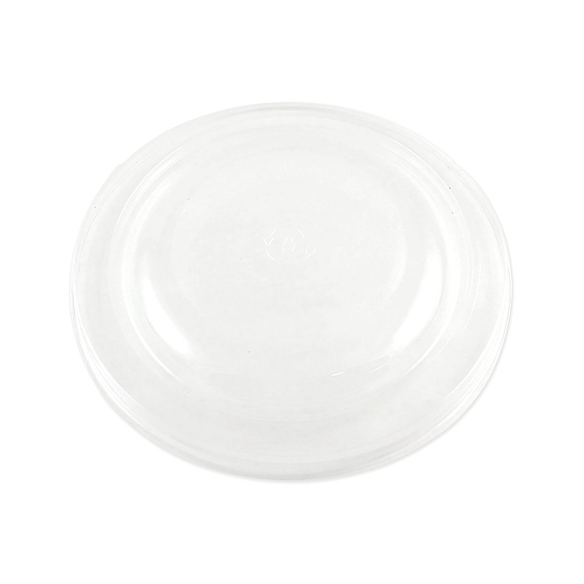 World Centric PLA Lids for Fiber Bowls, 7.5" Diameter x 1"h, Clear, 300/Carton (BOLCS24)