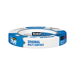 ScotchBlue Original Multi-Surface Painter's Tape, 3" Core, 0.70" x 60 yds, Blue (70006576972)