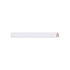 Hoffmaster Peel and Seal Tamper Evident Bands, 24", White, 2,500/Carton (883173)