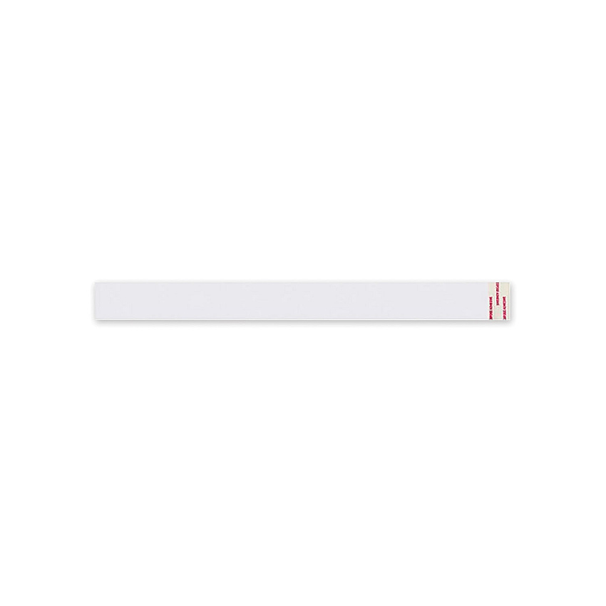 Hoffmaster Peel and Seal Tamper Evident Bands, 24", White, 2,500/Carton (883173)