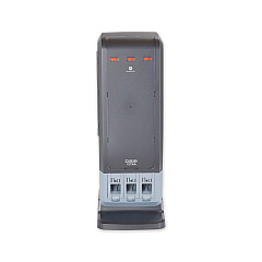 Dixie SmartStock Tri-Tower Dispenser, Forks/Knives/Spoons, 13.16 x 16.07 x 31.03, Black/Gray (DUSSTDSP3)