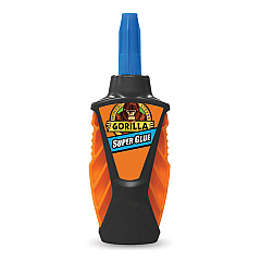 Gorilla Super Glue Micro Precise, 0.19 oz, Dries Clear, 4/Carton (102862CT)