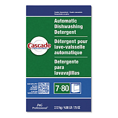 Cascade Professional Automatic Dishwasher Detergent Powder, Fresh Scent, 75 oz Box, 7/Carton (59535CT)