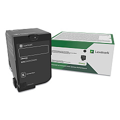 Lexmark 74C00KG Black Toner Cartridge for US Government