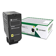 Lexmark 74C00YG Yellow Toner Cartridge for US Government