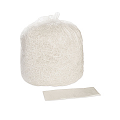 AbilityOne 8105015171366, SKILCRAFT High Density Trash Can Liner, 30 gal, 12 microns, 30" x 37", Natural, 30/Box