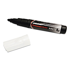 AbilityOne 7520014244883 SKILCRAFT Bullet Tip Permanent Marker, Medium Bullet Tip, Black, Dozen