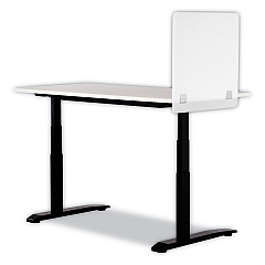 Safco 7515 Series Wellness Panel, 23.5 x 2.5 x 23.5, Acrylic, White (7515WH)