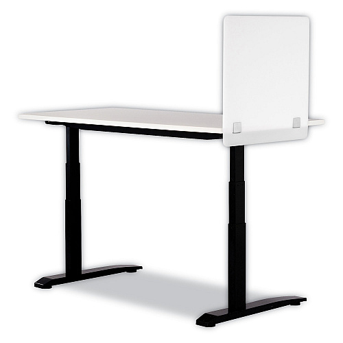 Safco 7515 Series Wellness Panel, 23.5 x 2.5 x 23.5, Acrylic, White (7515WH)