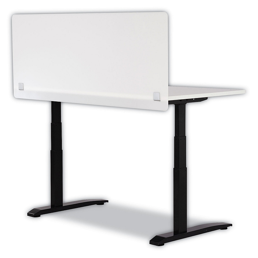 Safco 7517 Series Wellness Panel, 59.5 x 2.5 x 23.5, Acrylic, White (7517WH)