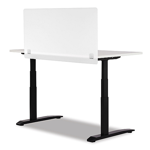 Safco 7516 Series Wellness Panel, 47.5 x 2.5 x 23.5, Acrylic, White (7516WH)