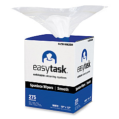 HOSPECO Easy Task A100 Wiper, Center-Pull, 10 x 12, 275 Sheets/Roll with Zipper Bag (NETA100CZGW)