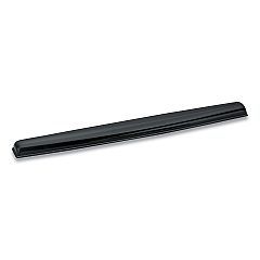 Fellowes Gel Crystals Keyboard Wrist Rest, 18.5 x 2.25, Black (9112201)