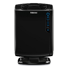 Fellowes HEPA and Carbon Filtration Air Purifiers, 200-400 sq ft Room Capacity, Black (9286101)