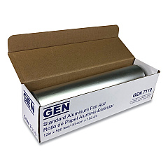 GEN Standard Aluminum Foil Roll, 12" x 500 ft (GEN7110)