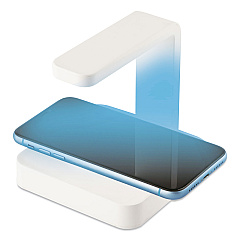 Itek Sterilizer and Wireless Phone Charger, White (UV61782)