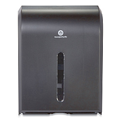Georgia Pacific Professional Dispenser for Combi-fold C-Fold/Multifold/BigFold Towels, 12.3 x 6 x 15.5, Black (56650A)