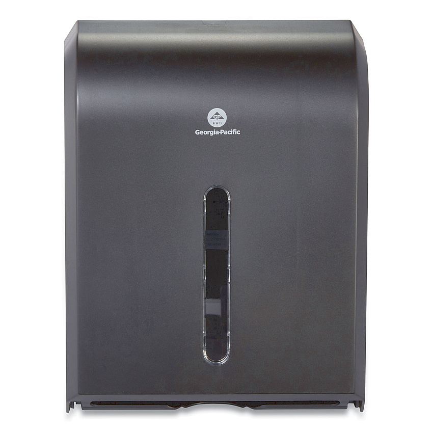 Georgia Pacific Professional Dispenser for Combi-fold C-Fold/Multifold/BigFold Towels, 12.3 x 6 x 15.5, Black (56650A)