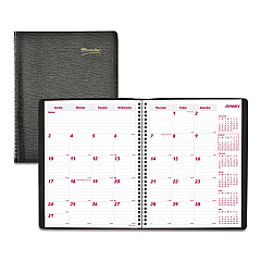 Brownline Essential Collection 14-Month Ruled Monthly Planner, 11 x 8.5, Black Cover, 14-Month (Dec to Jan): 2022 to 2024 (CB1262BLK)