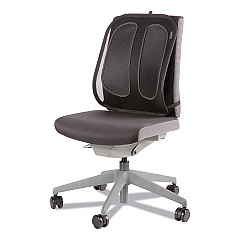 Fellowes Office Suites Mesh Back Support, 17.3 x 5.56 x 20.18, Black (9191301)