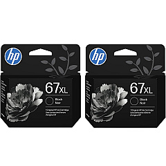 HP 67XL Black High Yield Ink Cartridge Bundle HP 67XL Black High Yield Ink Cartridge Bundle