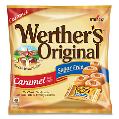 Werther's Original Hard Candies, Caramel, Individually Wrapped, 2.75 oz (SUL831498)