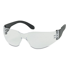 Bouton Zenon Z12 Polycarbonate Safety Glasses, Scratch-Resistant, Clear Lens (250010000)