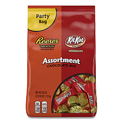 Hershey's Miniatures Variety Pack, Assorted, 35 oz (99983)