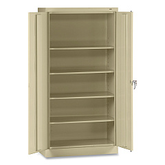 Tennsco 72" High Standard Cabinet (Assembled), 30 x 15 x 72, Putty (7215CPY)