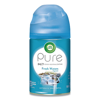 Air Wick Freshmatic Ultra Automatic Spray Refill, Fresh Waters, 5.89 oz Aerosol Spray (79553EA)