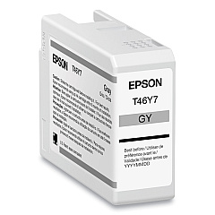 Epson T46Y (T46Y700) Gray Ink Cartridge
