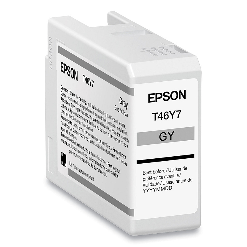 Epson T46Y (T46Y700) Gray Ink Cartridge