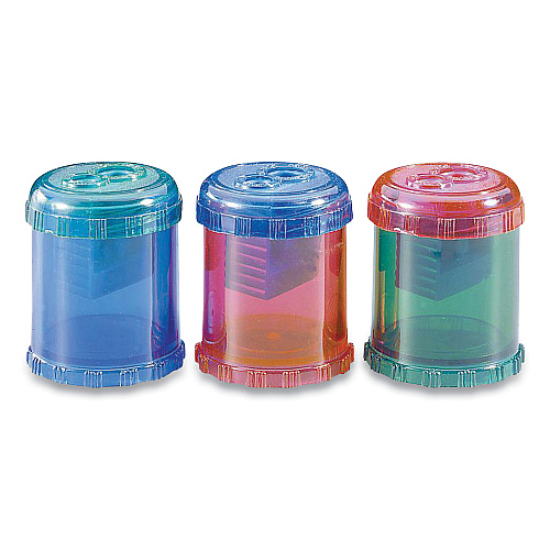 Westcott Manual Pencil and Crayon Sharpener, Randomly Assorted Colors (12202)