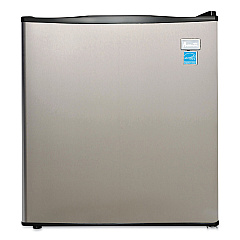 Avanti 1.7 Cu. Ft. All Refrigerator, Stainless Steel/Black (AR17T3S)