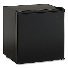 Avanti 1.7 Cubic Ft. Compact Refrigerator with Chiller Compartment, Black (RM16J1B17X1B)