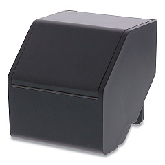 Bostitch Konnect Desktop Organizer Storage Bin, Short, 3.4" x 3.5" x 3.5", Black (KTCUPBLK)