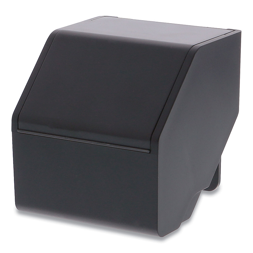 Bostitch Konnect Desktop Organizer Storage Bin, Short, 3.4" x 3.5" x 3.5", Black (KTCUPBLK)