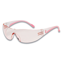 Bouton Eva Optical Safety Glasses, Anti-Scratch, Pink Lens, Pink/Clear Frame (250100904)