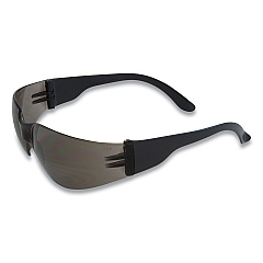 Bouton Zenon Z12 Rimless Indoor/Outdoor Optical Eyewear, Scratch-Resistant, Gray Lens, Black Frame (250010001)