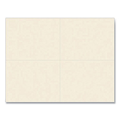 Masterpiece Studios Printable Postcards, Inkjet/Laser, 38 lb, 5.5 x 4.25, Ivory, 200 Cards, 4 Cards/Sheet, 50 Sheets/Pack (905550)