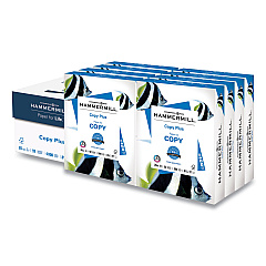 Hammermill Copy Plus Print Paper, 92 Bright, 20 lb Bond Weight, 8.5 x 11, White, 500 Sheets/Ream, 8 Reams/Carton (105190)