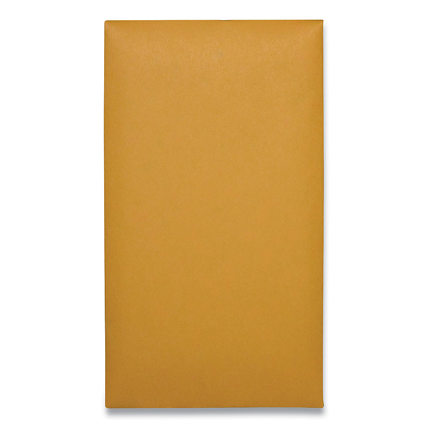 Quality Park Kraft Coin and Small Parts Envelope, #6, Square Flap, Clasp/Gummed Closure, 3.38 x 6, Brown Kraft, 100/Box (37010)