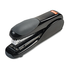 MAX Flat-Clinch Full Strip Standard Stapler, 30-Sheet Capacity, Black (HD50DFBK)
