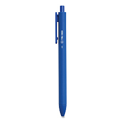 TRU RED Quick Dry Gel Pen, Retractable, Fine 0.5 mm, Blue Ink, Blue Barrel, 5/Pack (24377040)