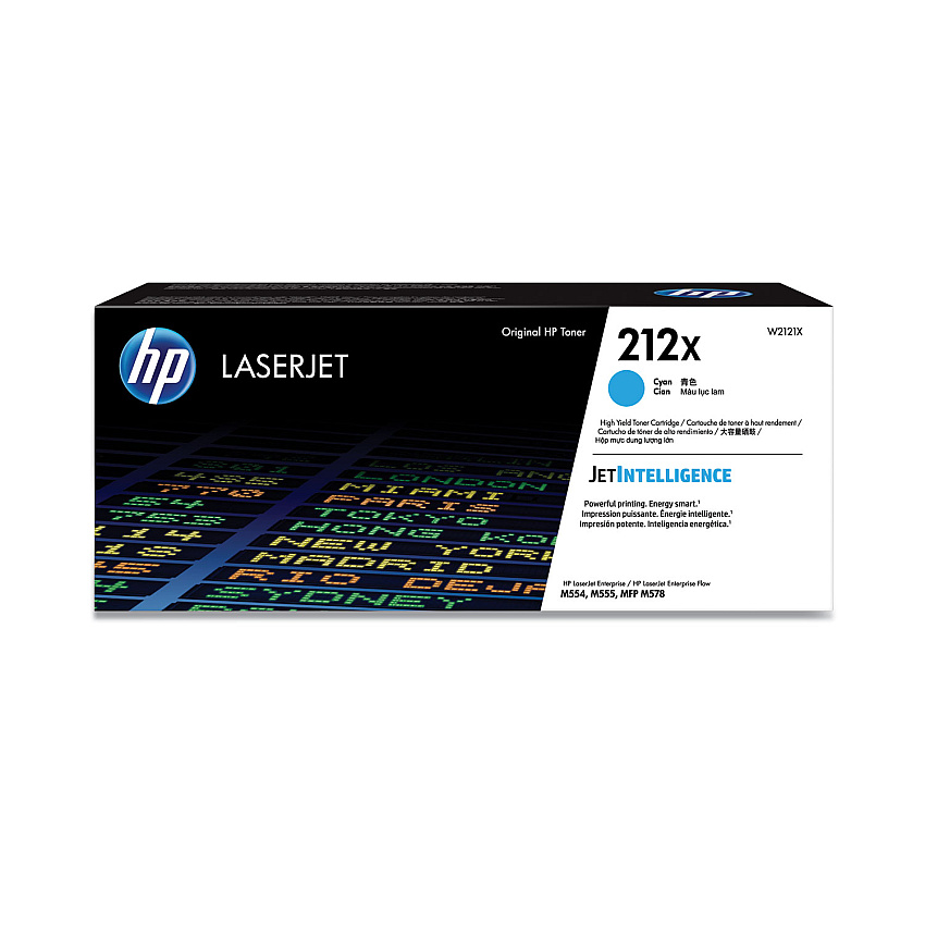 HP W2121X High Yield Cyan Toner Cartridge