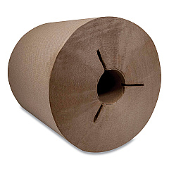 Morcon Tissue Morsoft Controlled Towels, Y-Notch, 8" x 800 ft, Kraft, 6/Carton (400RY)