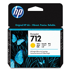 HP 712 (3ED69A) Yellow Ink Cartridge