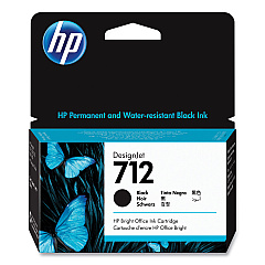 HP 712 (3ED70A) Black Ink Cartridge