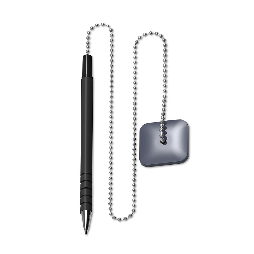 Universal Ballpoint Counter Pen, Medium 1 mm, Black Ink, Black (UNV15625)