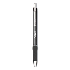 Sharpie S-Gel S-Gel Premium Metal Barrel Gel Pen, Retractable, Medium 0.7 mm, Black Ink, Gun Metal Gray Barrel, Dozen (2147528)